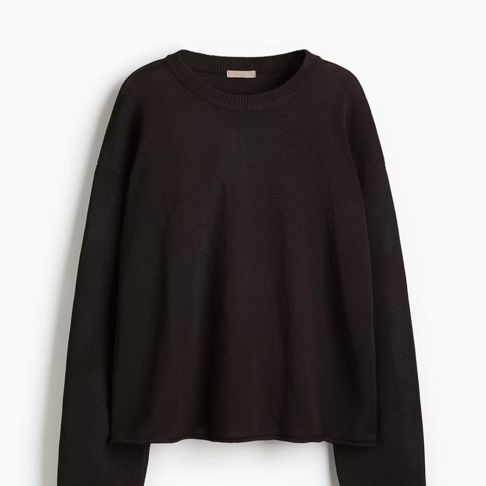Dark Brown Crewneck Sweater